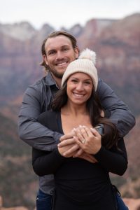 Kaytee and Spencer's Surprise Proposal at Zion National Park