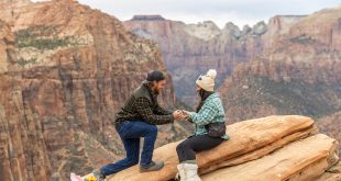 Kaytee and Spencer's Surprise Proposal at Zion National Park