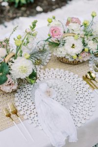 danielle-cargill-photogaphy-lillies-bloom-floral Luxury Garden Picnic Wedding Styled Shoot