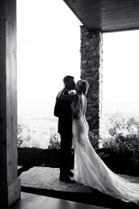 Taylor and Matt's Romantic Destination Wedding Overlooking the Smoky Mountains