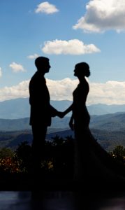 Taylor and Matt's Romantic Destination Wedding Overlooking the Smoky Mountains