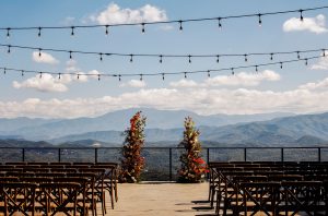 Taylor and Matt's Romantic Destination Wedding Overlooking the Smoky Mountains