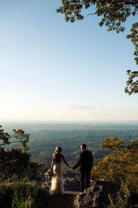 Taylor and Matt's Romantic Destination Wedding Overlooking the Smoky Mountains