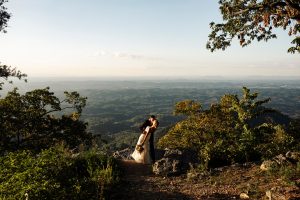 Taylor and Matt's Romantic Destination Wedding Overlooking the Smoky Mountains