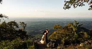 Taylor and Matt's Romantic Destination Wedding Overlooking the Smoky Mountains