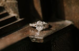 Brittany and Jonathan's Seductive Engagement Session at The Rookery in Chicago