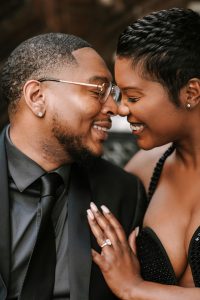Brittany and Jonathan's Seductive Engagement Session at The Rookery in Chicago