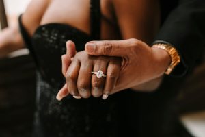 Brittany and Jonathan's Seductive Engagement Session at The Rookery in Chicago