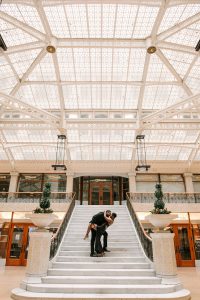 Brittany and Jonathan's Seductive Engagement Session at The Rookery in Chicago