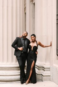 Brittany and Jonathan's Seductive Engagement Session at The Rookery in Chicago