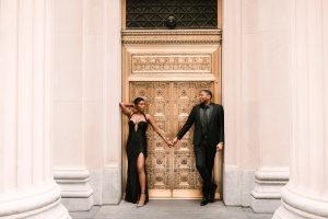 Brittany and Jonathan's Seductive Engagement Session at The Rookery in Chicago