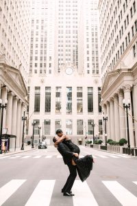 Brittany and Jonathan's Seductive Engagement Session at The Rookery in Chicago