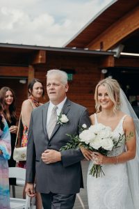 Payton and John's Classic Modern Mountain Wedding at SkyView at Fall River Village
