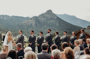 Payton and John's Classic Modern Mountain Wedding at SkyView at Fall River Village