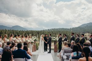 Payton and John's Classic Modern Mountain Wedding at SkyView at Fall River Village