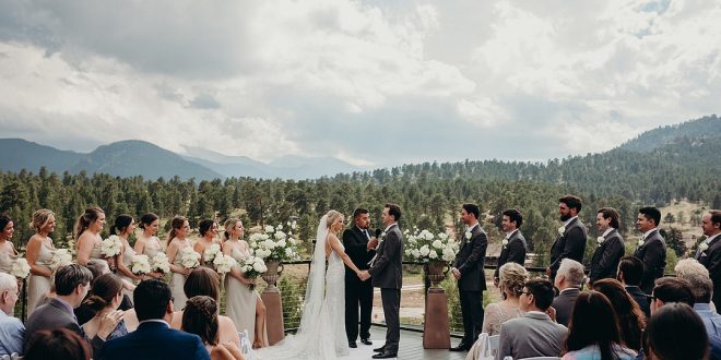 Payton and John's Classic Modern Mountain Wedding at SkyView at Fall River Village
