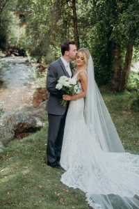 Payton and John's Classic Modern Mountain Wedding at SkyView at Fall River Village