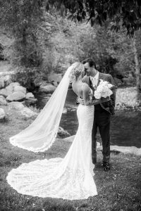Payton and John's Classic Modern Mountain Wedding at SkyView at Fall River Village