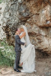 Payton and John's Classic Modern Mountain Wedding at SkyView at Fall River Village