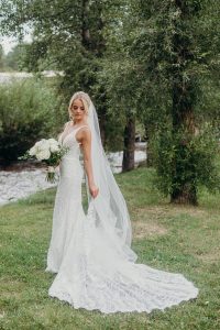 Payton and John's Classic Modern Mountain Wedding at SkyView at Fall River Village