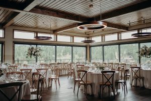 Payton and John's Classic Modern Mountain Wedding at SkyView at Fall River Village