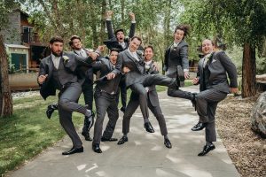 Payton and John's Classic Modern Mountain Wedding at SkyView at Fall River Village