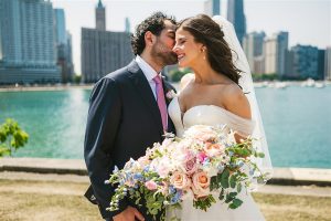 6-24-2023 - David & Maia - Chicago Wedding Maia and David's Wedding of Big City Vibes at South Branch Tavern and Grille