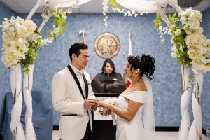 Karina and Arthur's Beautiful Intimate Wedding at Norwalk Courthouse