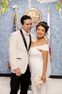 Karina and Arthur's Beautiful Intimate Wedding at Norwalk Courthouse