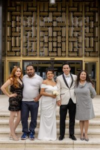 Karina and Arthur's Beautiful Intimate Wedding at Norwalk Courthouse