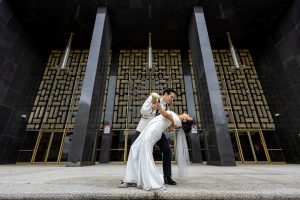 Karina and Arthur's Beautiful Intimate Wedding at Norwalk Courthouse