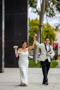 Karina and Arthur's Beautiful Intimate Wedding at Norwalk Courthouse