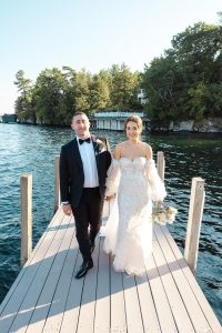 Andi and Malin's Lakeside Wedding on Lake George