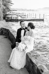 Andi and Malin's Lakeside Wedding on Lake George