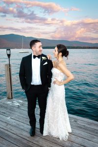 Andi and Malin's Lakeside Wedding on Lake George