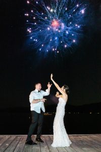 Andi and Malin's Lakeside Wedding on Lake George