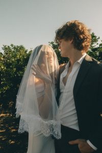 Romantic and Whimsical Wedding Styled Shoot in an Orange Grove