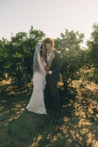 Romantic and Whimsical Wedding Styled Shoot in an Orange Grove