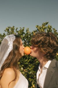 Romantic and Whimsical Wedding Styled Shoot in an Orange Grove