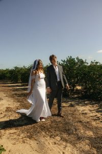 Romantic and Whimsical Wedding Styled Shoot in an Orange Grove