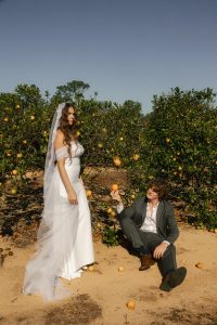 Romantic and Whimsical Wedding Styled Shoot in an Orange Grove