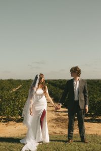 Romantic and Whimsical Wedding Styled Shoot in an Orange Grove