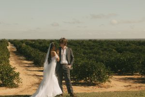 Romantic and Whimsical Wedding Styled Shoot in an Orange Grove