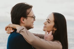Winter Wonderland Elopement Styled Shoot on a Frozen Lake's Ice Stacks