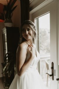 Maddison and Sam’s Intimate and Magical Backyard Micro Wedding