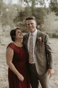 Maddison and Sam’s Intimate and Magical Backyard Micro Wedding