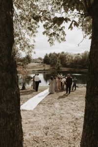 Maddison and Sam’s Intimate and Magical Backyard Micro Wedding