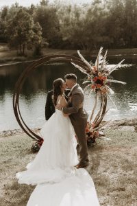 Maddison and Sam’s Intimate and Magical Backyard Micro Wedding