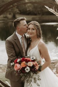 Maddison and Sam’s Intimate and Magical Backyard Micro Wedding