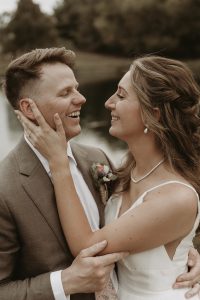 Maddison and Sam’s Intimate and Magical Backyard Micro Wedding